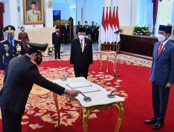 Presiden Lantik Listyo Sigit Prabowo Sebagai Kapolri