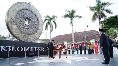 Walikota Lantik Empat Pejabat Eselon II di Titik Nol Bangka
