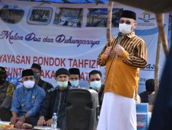 Berkolaborasi dengan Mitra, Erzaldi Bantu Biaya Operasional Pondok Pesantren