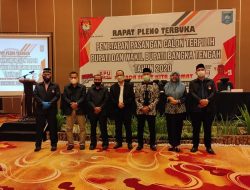 KPU Bateng Tetapkan Algafry Rahman Menjadi Bupati