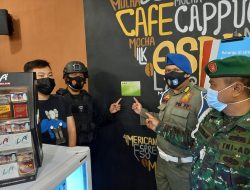 Tim Ops Yustisi Sosialisasi “Perda Adaptasi Kebiasaan Baru” ke Pelaku Usaha