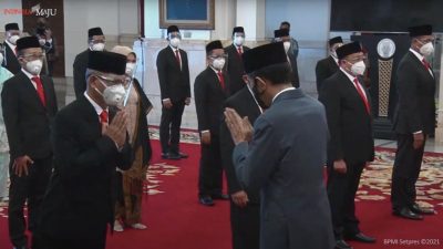 Presiden Lantik Dewas dan Direksi BPJS