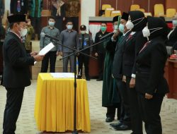 DPRD Babel Resmi Lantik Tiga Anggota PAW