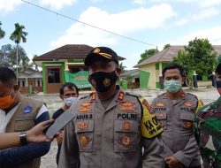 Kapolres dan Kapolsek Respon Cepat Tanggap Tekan Angka Covid-19 di Air Gegas