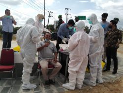 Banyak Pengendara Menolak Diswab Antigen Massal