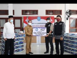 Pemkab Bangka Salurkan Satu Ton Bahan Pangan Untuk Korban Bencana Sulawesi Barat