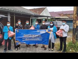 Bantu Warga Terdampak Covid-19, PMII Bangka Bagikan Paket Sembako dan Masker Gratis