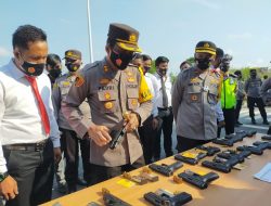 Kapolres Babar Lakukan Pengecekan Ranmor dan Senpi Anggota