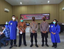 Polres Babar Sudah Divaksin, Kapolres Minta Anggota Edukasi Pentingnya Vaksinasi Covid-19 ke Masyarakat