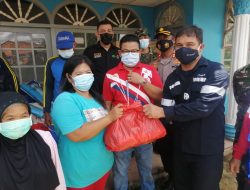 PT Timah Serahkan Paket Sembako untuk Korban Bencana Puting Beliung di Bangka Selatan