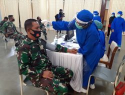 Hari Ini dan Besok, 108 Personel Kodim 0431/Babar Divaksin