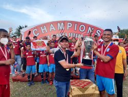 Pemkab FC Juara Liga Bangka Setara 2021