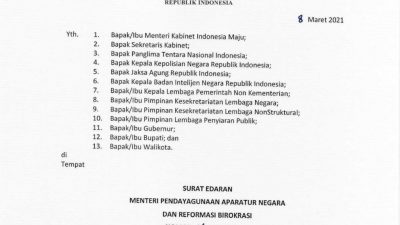 ASN Dilarang Bepergian saat Libur Isra Miraj dan Nyepi