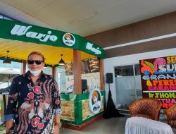 Warjo Buka Cabang di Bandara Depati Amir, Owner : Ini Cita-Cita Kami Ingin Naik Kelas