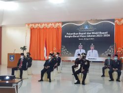 Forkopimda Babar Hadiri Pelantikan Sukirman-Bong Ming Ming Secara Virtual