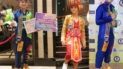 Harumkan Babel di Tingkat Nasional, Dua Anak Juarai Indonesia Model Award 2021