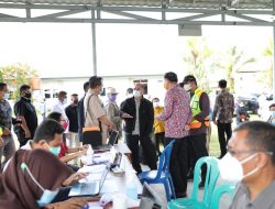 Vaksinasi Pegawai Bandara, Bukti Jaminan Pengunjung HAS Hanandjoedin Belitung