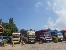 Jumlah Truk Keluar dari Pelabuhan Tanjung Kalian Meningkat 5 Persen