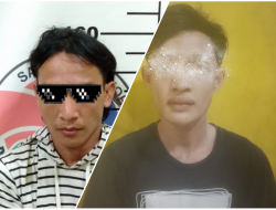 Selisih 2,5 Jam, Resnarkoba Basel Berhasil Bekuk 2 Tersangka Sabu di Sukadamai