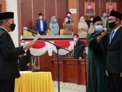 Edy Junaidi Foe Resmi Dilantik, Anggota DPRD Babel Kembali Lengkap