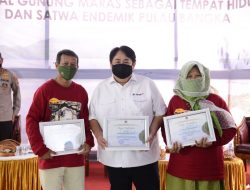 Konsisten Selamatkan Satwa, Dirut PT Timah Raih Penghargaan dari KLHK