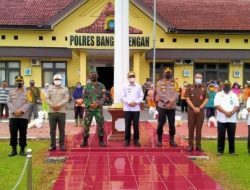 Polres Bateng Gelar Pasukan Operasi Ketupat Menumbing 2021
