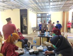 Sambut HUT Bhayangkara, Polres Babar Gelar Vaksinasi Massal