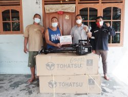 PT Timah Serahkan Bantuan Mesin Tempel, Guna Tingkatkan Hasil Tangkapan Nelayan