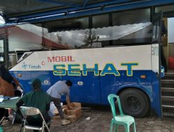 Kali Kedua, PT Timah Tbk Gelar Layanan Obat Gratis Mobil Sehat di Bangka Selatan