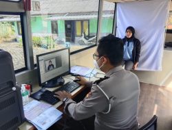 23 Warga Desa Malik Ikut Perpanjangan SIM Melalui Program Pelayanan Simling Satlantas Polres Basel