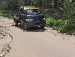 Kondisi Jalan Rusak Parah, Pemdes Tepus Minta Pemda Basel Peduli
