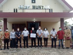 PT Timah Bantu Renovasi Gereja HKBP Muntok