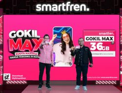 Pakai Smartfren GOKIL MAX Terbaru, Nikmati Kuota Data Terbesar dan Harga Paling Gokil di Indonesia