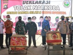 Polres Basel Deklarasi Tolak Narkoba & Dirikan Kampung Tangguh Anti Narkoba