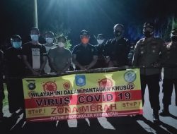 Dusun VI Belo Laut Terapkan PPKM Mikro, Akses Keluar-Masuk Dipasang Portal