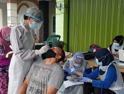 Satgas Covid-19 Babar Swab Massal Warga Pait Jaya