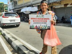 Operasi Pangan Gratis, ACT Bangka Bagikan 700 Paket Makanan