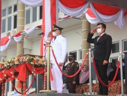 Upacara Pengibaran Sang Saka Merah Putih HUT ke-76 Indonesia, Walikota : Covid-19 Tak Mengurangi Rasa Cinta Tanah Air