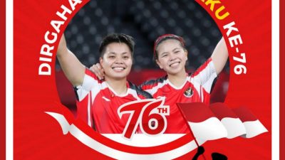 Merdeka, Bhineka, Bersatu;  Juara Dunia