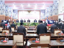 DPRD Kota Pangkalpinang, Menggelar Rapat Paripurna Dengarkan Pidato Kenegaraan