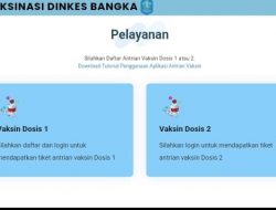 Aplikasi e-tiket Permudah Masyarakat Dapatkan Nomor Antrian Vaksin