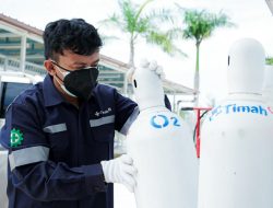 Giliran RSUD Dr. H.C. Ir. Soekarno Provinsi Bangka Belitung Terima Bantuan Oksigen dari PT Timah Tbk