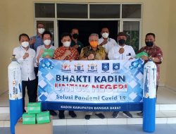 KADIN Indonesia Bantu 200 Tabung Oksigen, Bangka Barat 30 Tabung Oksigen