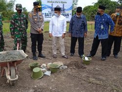 Walikota Letakkan Batu Pertama Pembangunan Masjid Baitur Rahman Air Mawar