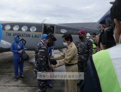Mengawali Tugas, Panglima Laksda TNI AL Arsyad Abdullah Tinjau Pangkalan TNI AL di Babel