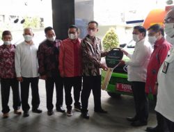 Serahkan Satu Mobil Perpustakaan Keliling, KPN Harap Basel Jadi Blue Print Pembangunan Perpustakaan