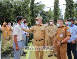 Berprestasi di Bidang Sains, Gubernur Erzaldi Hadiahkan Anur Laptop