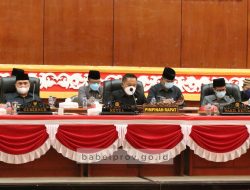 Bahas 4 Raperda, Gubernur Babel Harap Pemprov-DPRD Berkolaborasi