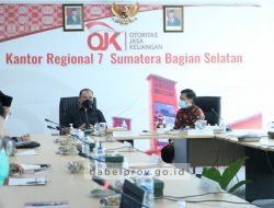 Gubernur Audiensi Dengan Kepala Kantor OJK Sumbagsel, Guna Tingkatkan Perekonomian Daerah