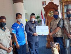 Peduli Olahraga, PT Timah Kucurkan Rp45 Juta untuk Porkab Babar